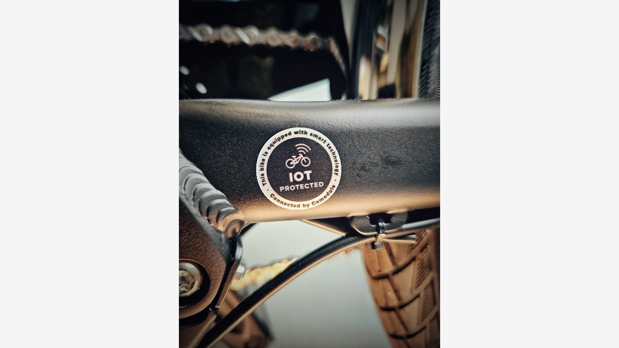 Christiania Bikes M1 Skrå – IoT GPS-mærkat