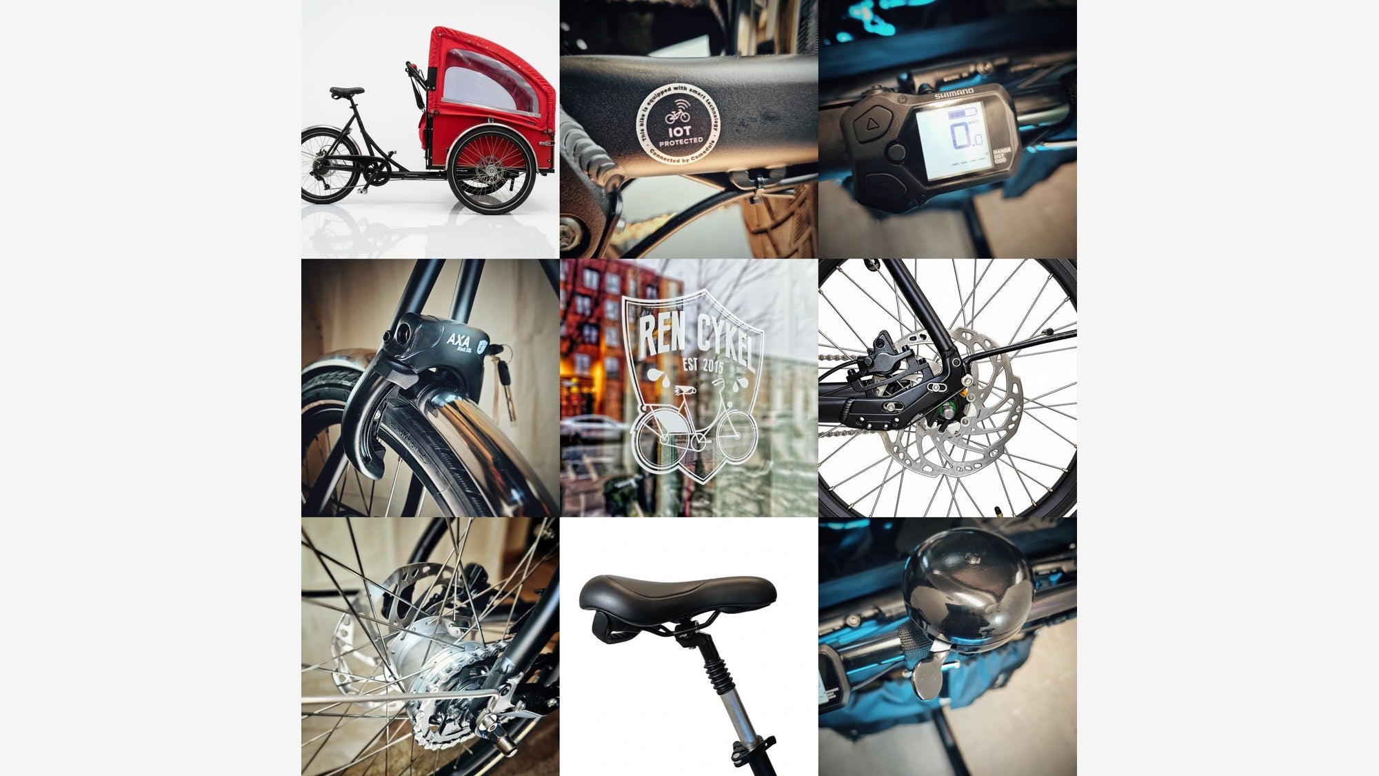 Christiania Bikes R1 Skrå – detaljer